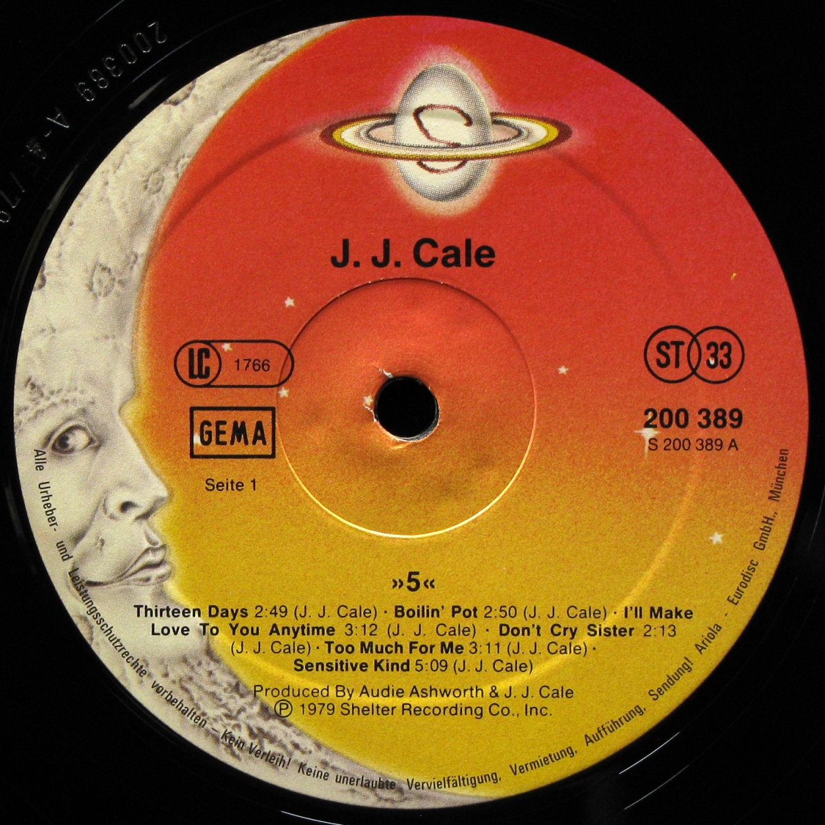 LP J.J. Cale — 5 фото 2