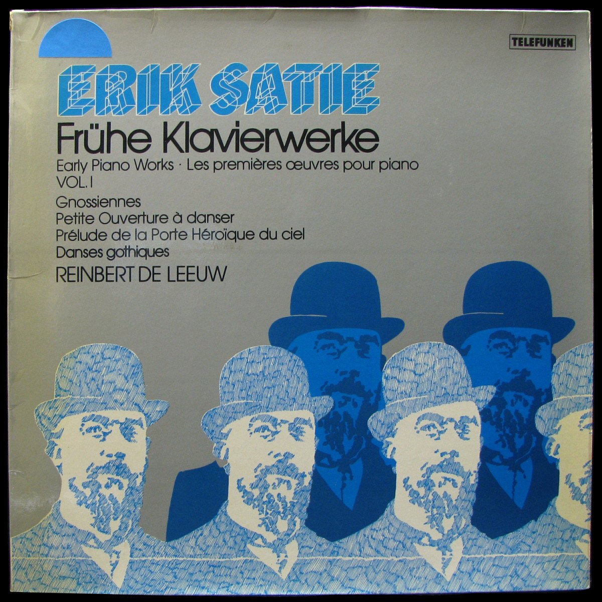 LP Reinbert De Leeuw — Erik Satie: Fruhe Klavierwerke Vol. 1 фото