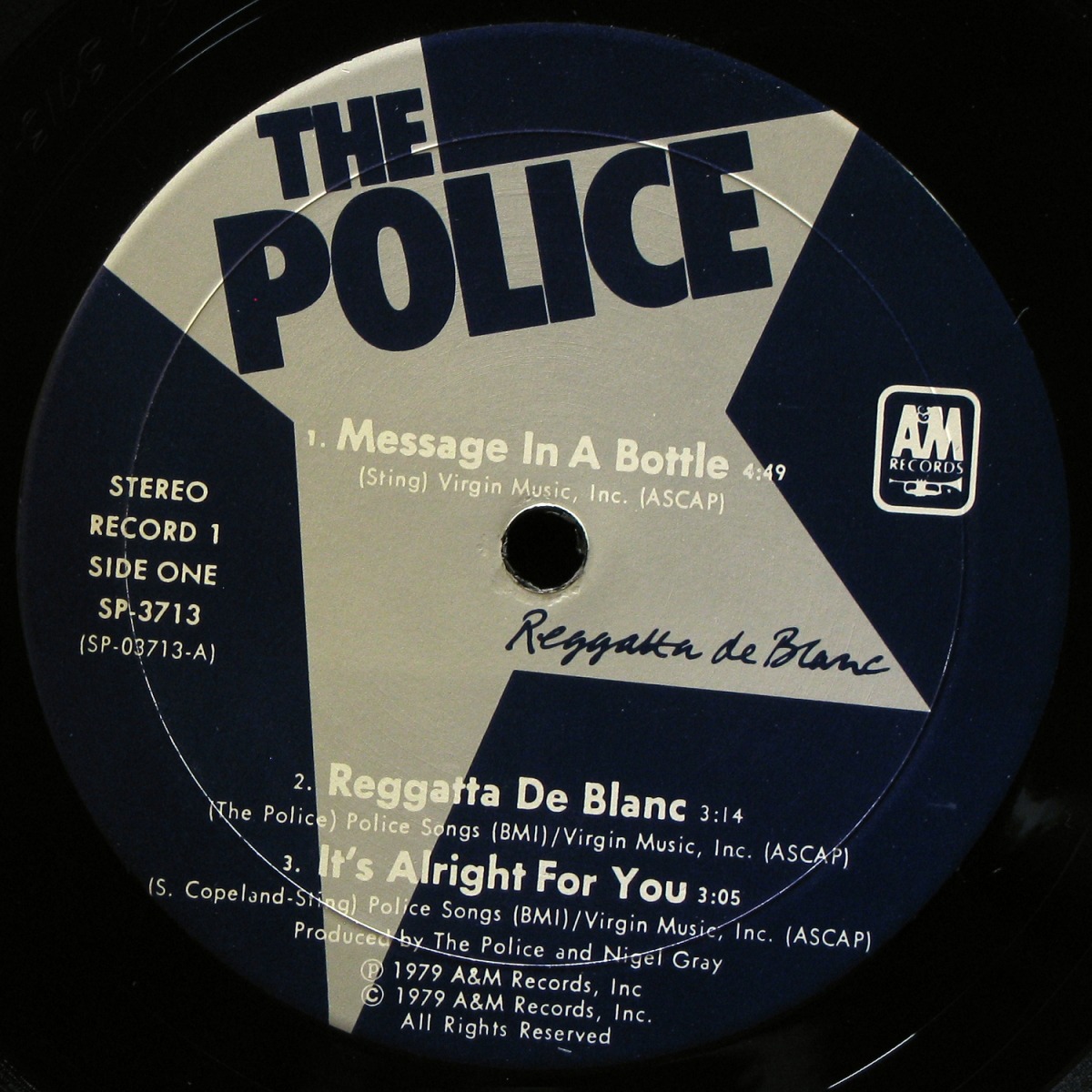 LP Police — Reggatta De Blanc (2LP, + poster) фото 3