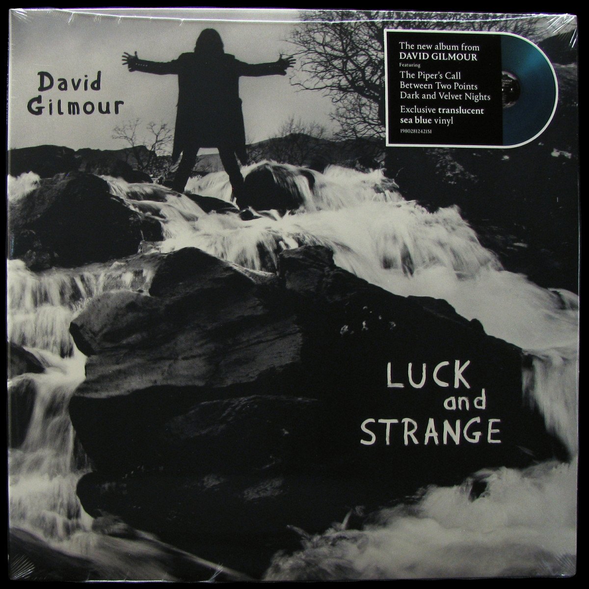 LP David Gilmour — Luck And Strange (coloured vinyl) фото