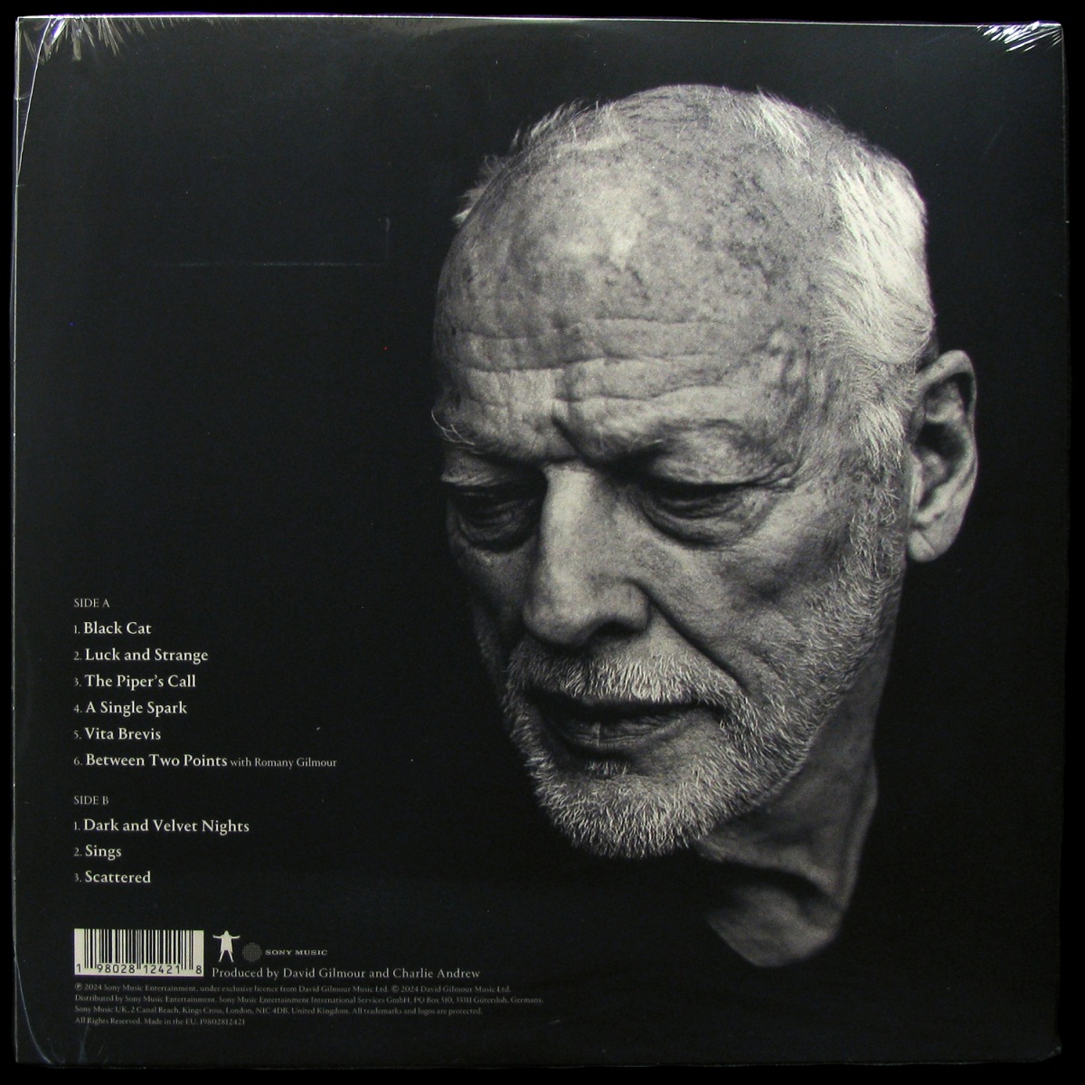 LP David Gilmour — Luck And Strange (coloured vinyl) фото 2