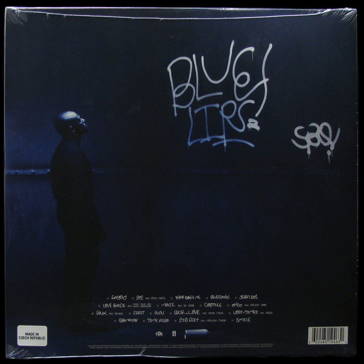 LP Schoolboy Q — Blue Lips (2LP, coloured vinyl) фото 2