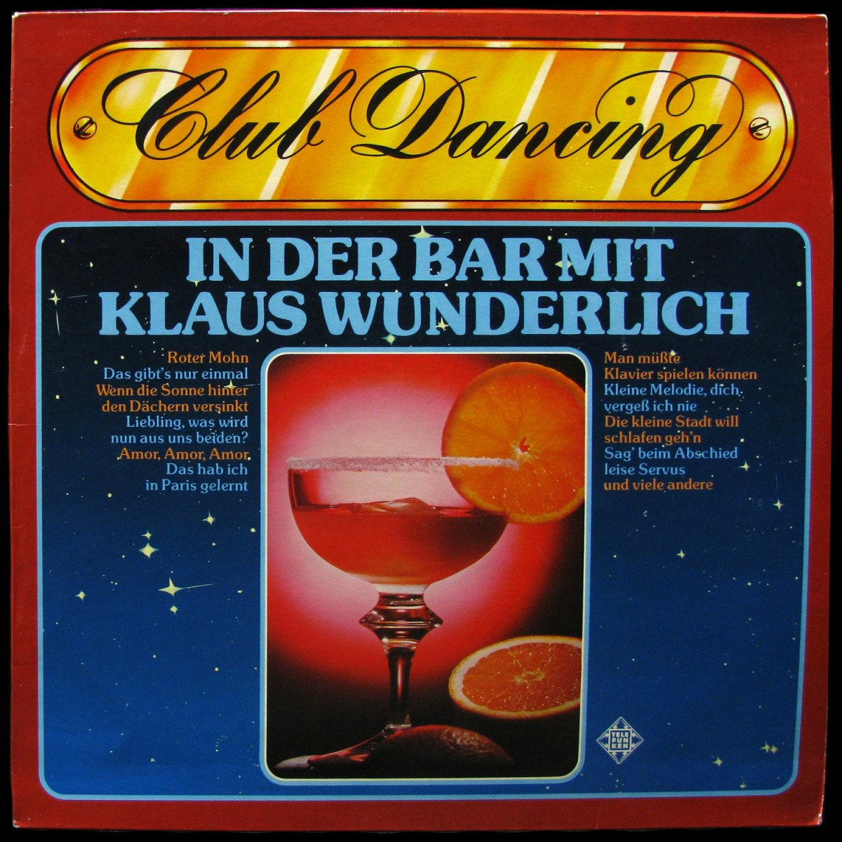 LP Klaus Wunderlich — Club Dancing - In Der Bar Mit Klaus Wunderlich фото