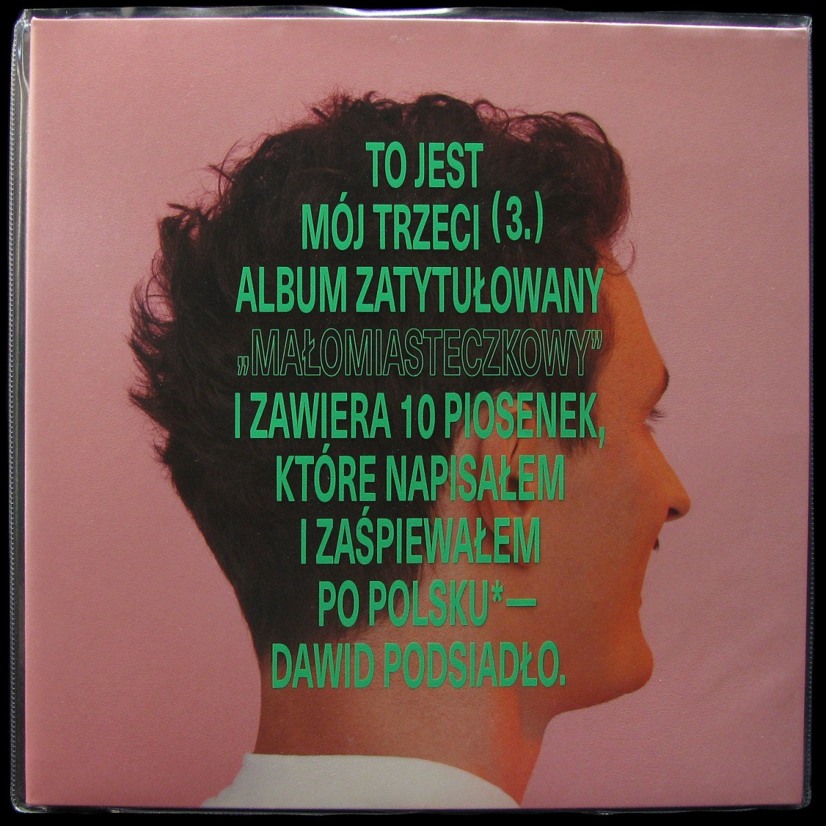 LP Dawid Podsiadlo — Malomiasteczkowy (coloured vinyl) фото