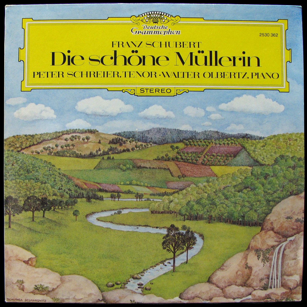 LP Peter Schreier / Walter Olbertz — Franz Schubert: Die Schone Mullerin фото