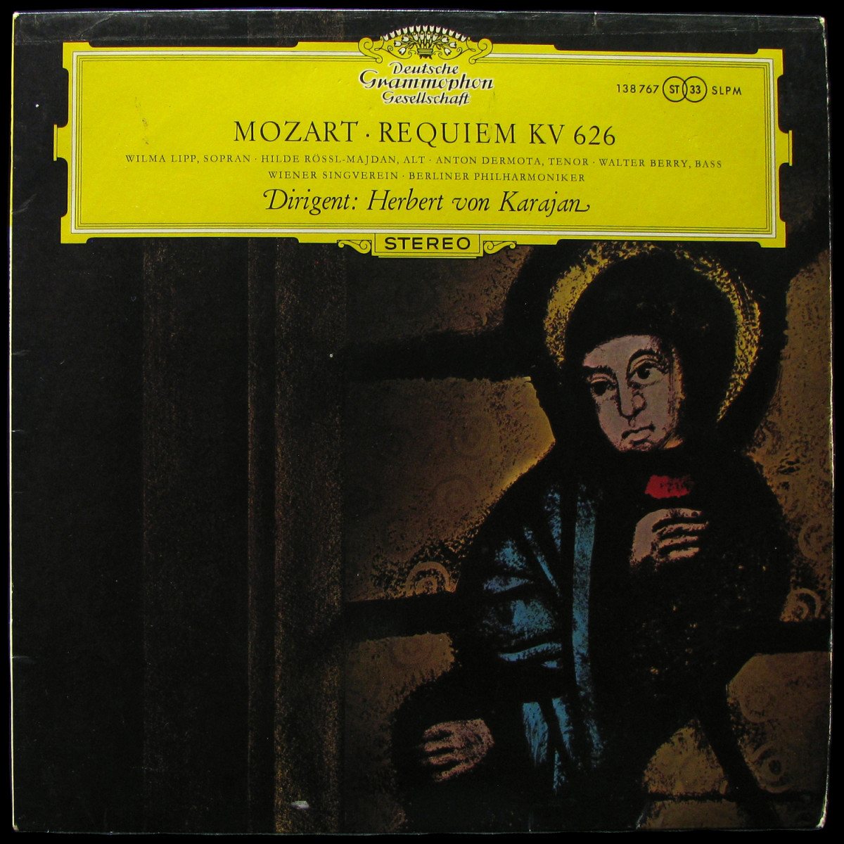 LP Herbert Von Karajan — Mozart: Requiem KV 626 фото