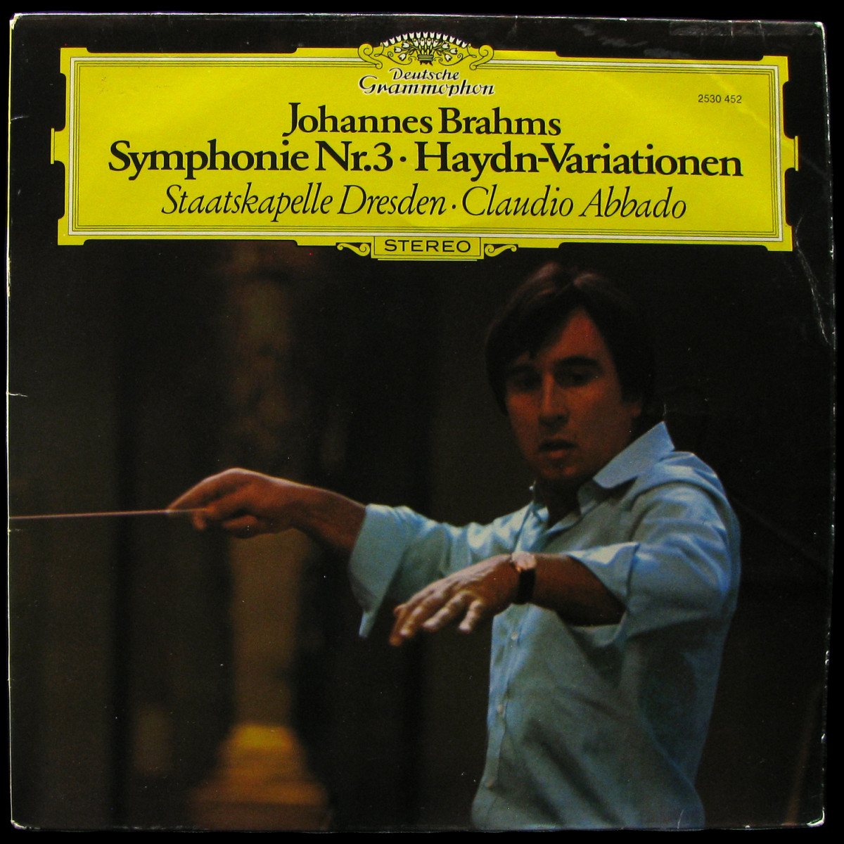 LP Claudio Abbado — Brahms: Symphonie Nr.3 / Haydn-Variationen фото