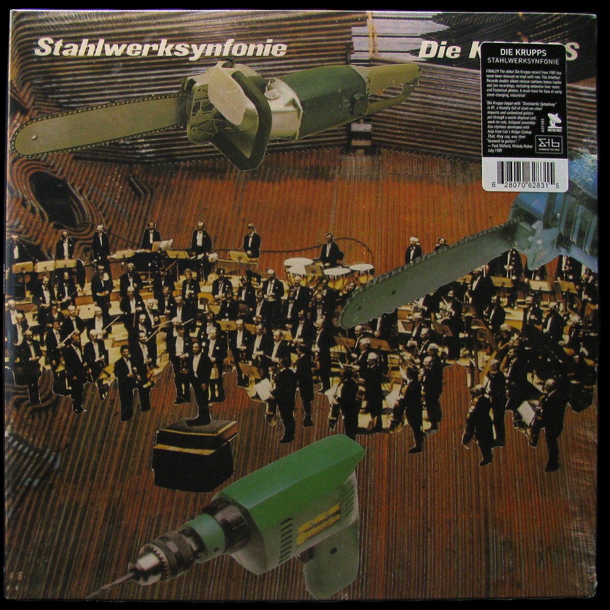 LP Die Krupps — Stahlwerksynfonie (2LP) фото