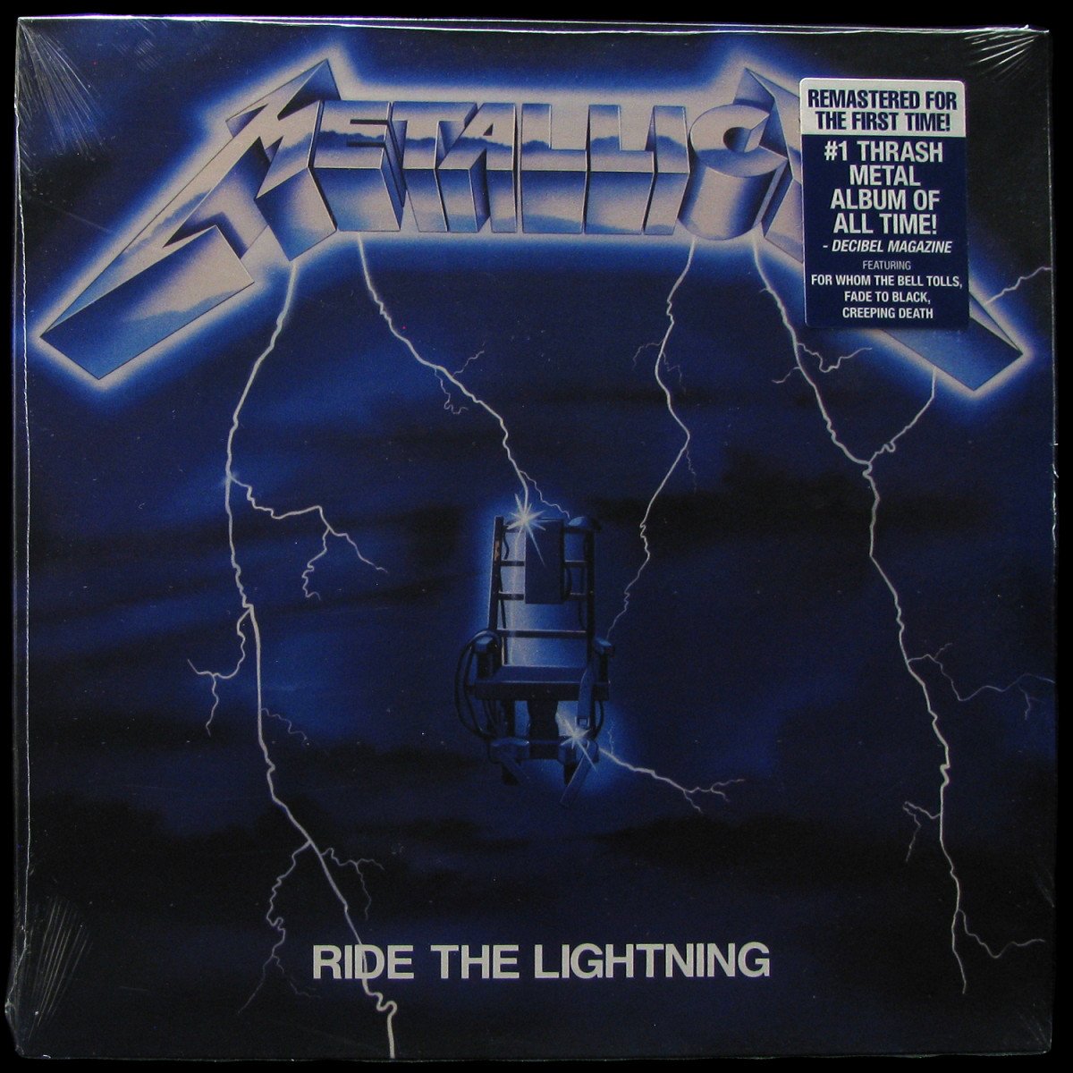 LP Metallica — Ride The Lightning фото