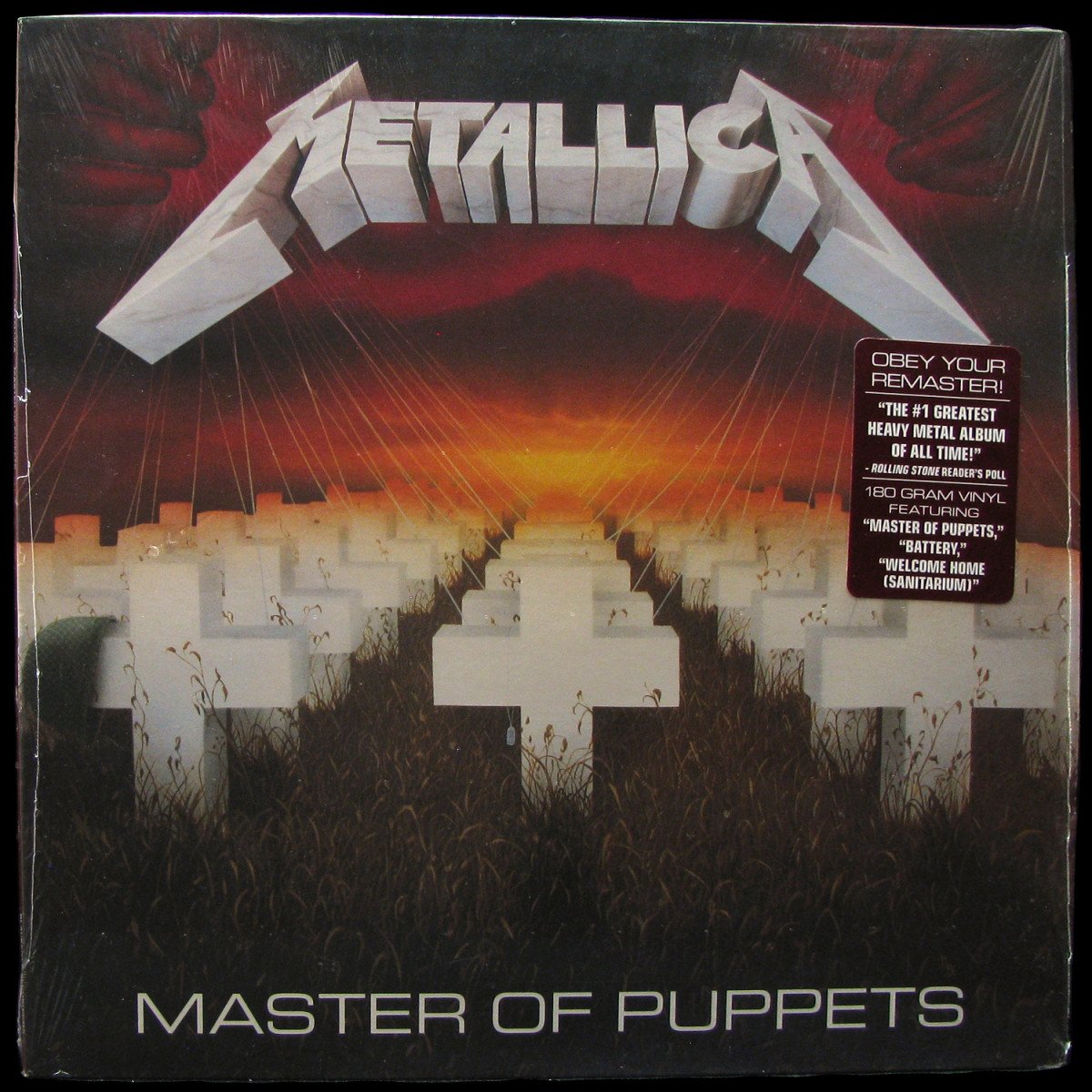 LP Metallica — Master Of Puppets фото