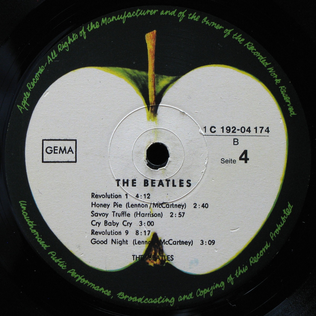 LP Beatles — White Album (2LP) фото 6