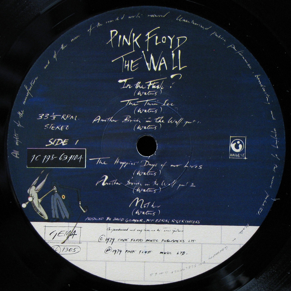 LP Pink Floyd — Wall (2LP) фото 3