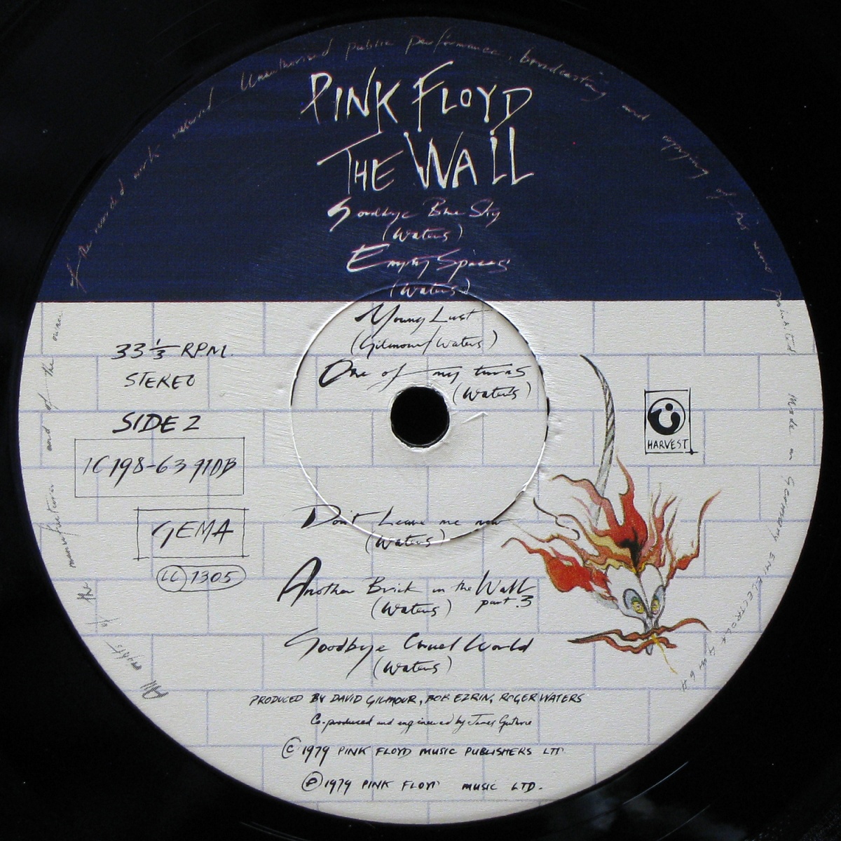 LP Pink Floyd — Wall (2LP) фото 4