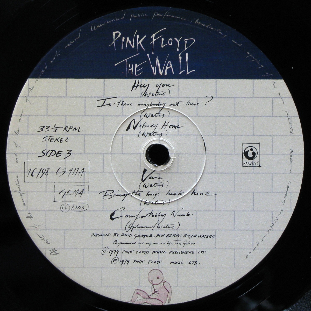 LP Pink Floyd — Wall (2LP) фото 5