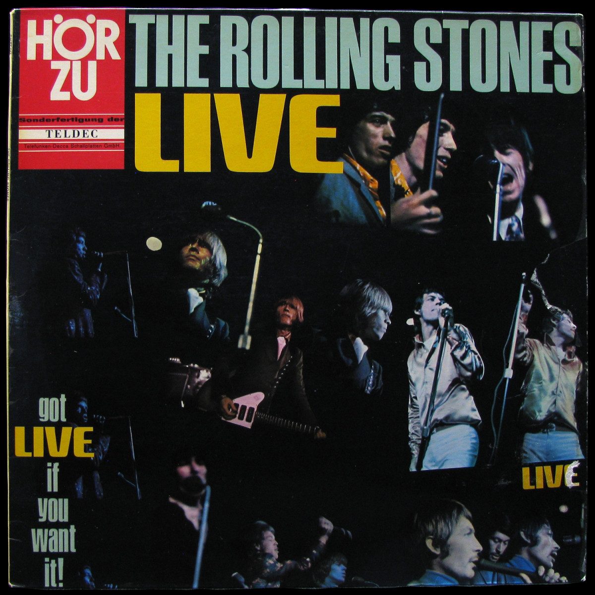 LP Rolling Stones — Got Live If You Want It! фото