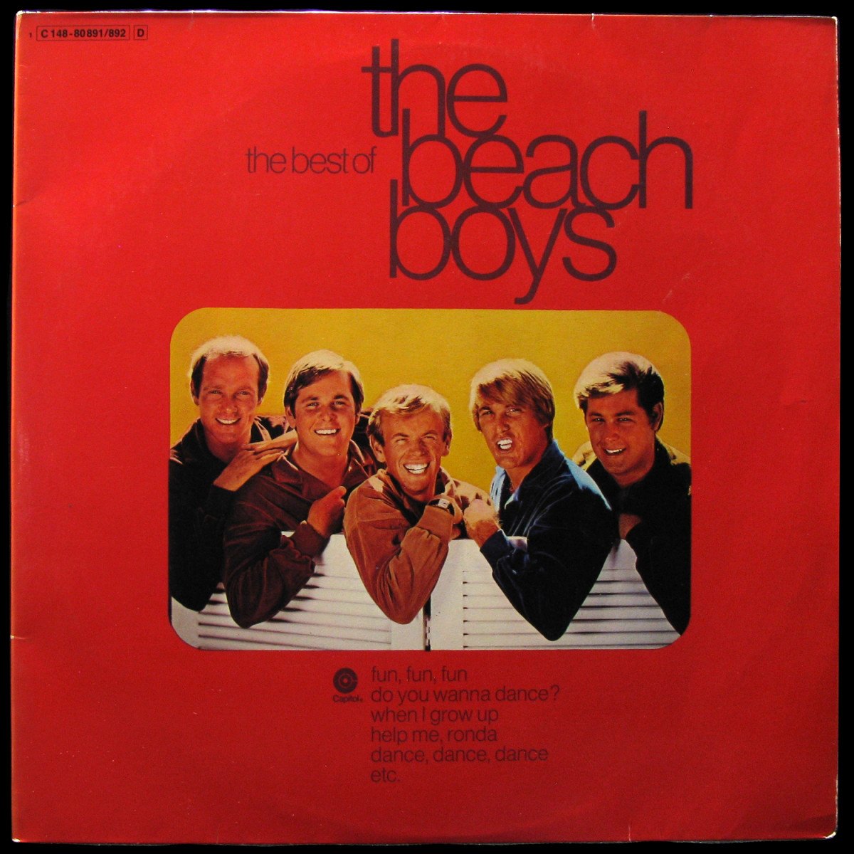 LP Beach Boys — Best Of Beach Boys (2LP) фото