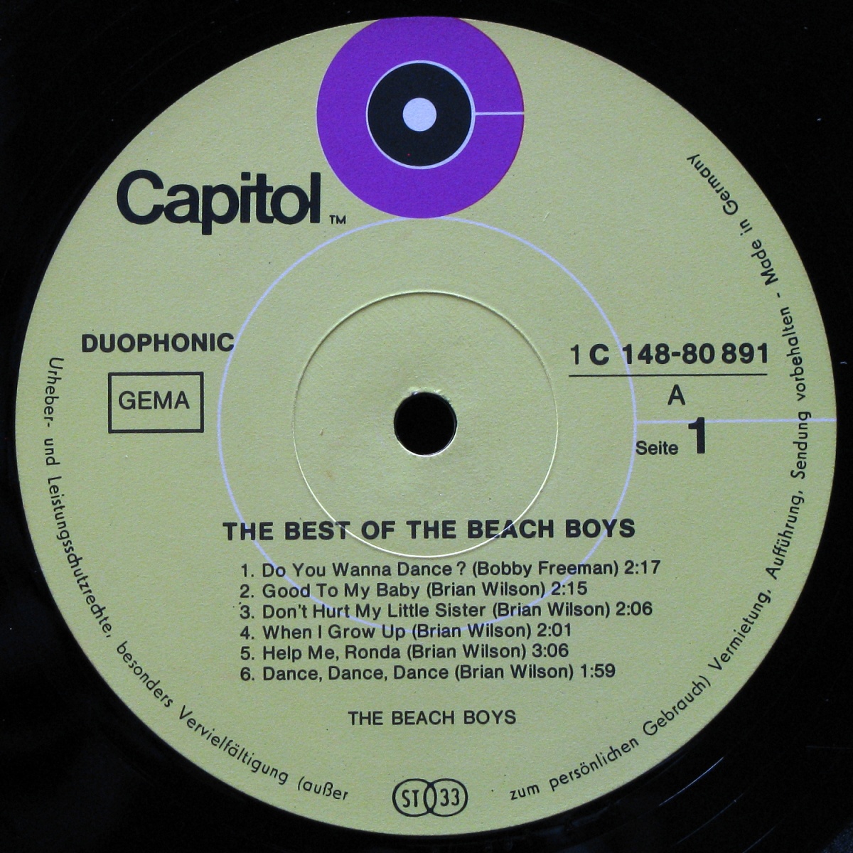 LP Beach Boys — Best Of Beach Boys (2LP) фото 2