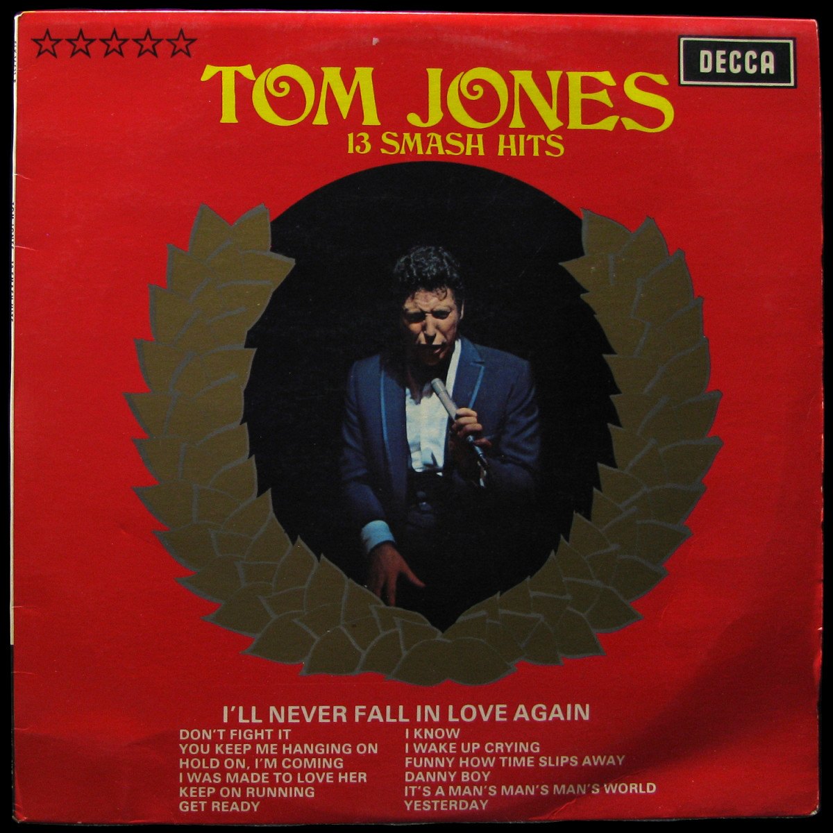 LP Tom Jones — 13 Smash Hits фото