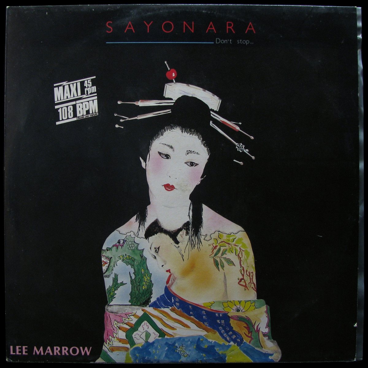 LP Lee Marrow — Sayonara (Don't Stop...) (maxi) фото