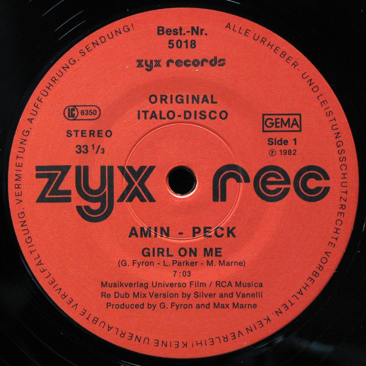 LP Amin-Peck — Girl On Me фото 2