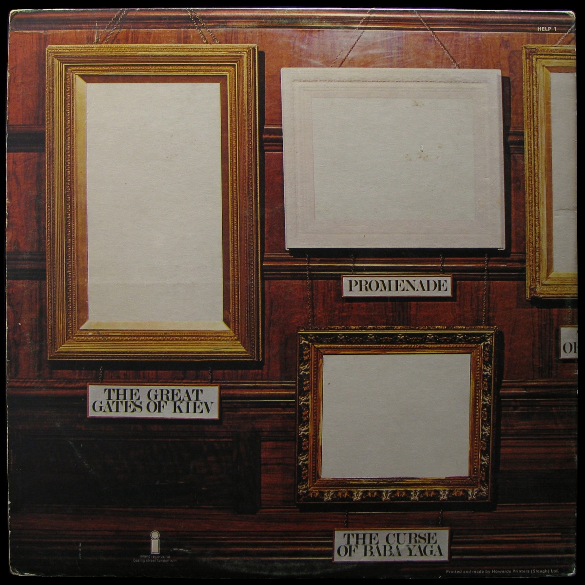 LP Emerson, Lake & Palmer — Pictures At An Exhibition фото 2