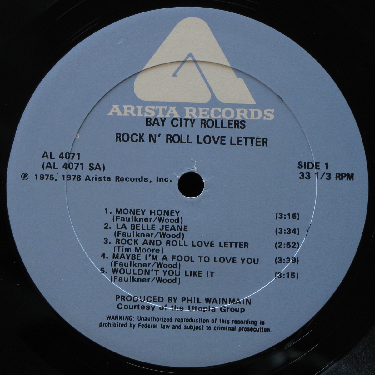 LP Bay City Rollers — Rock N' Roll Love Letter фото 2