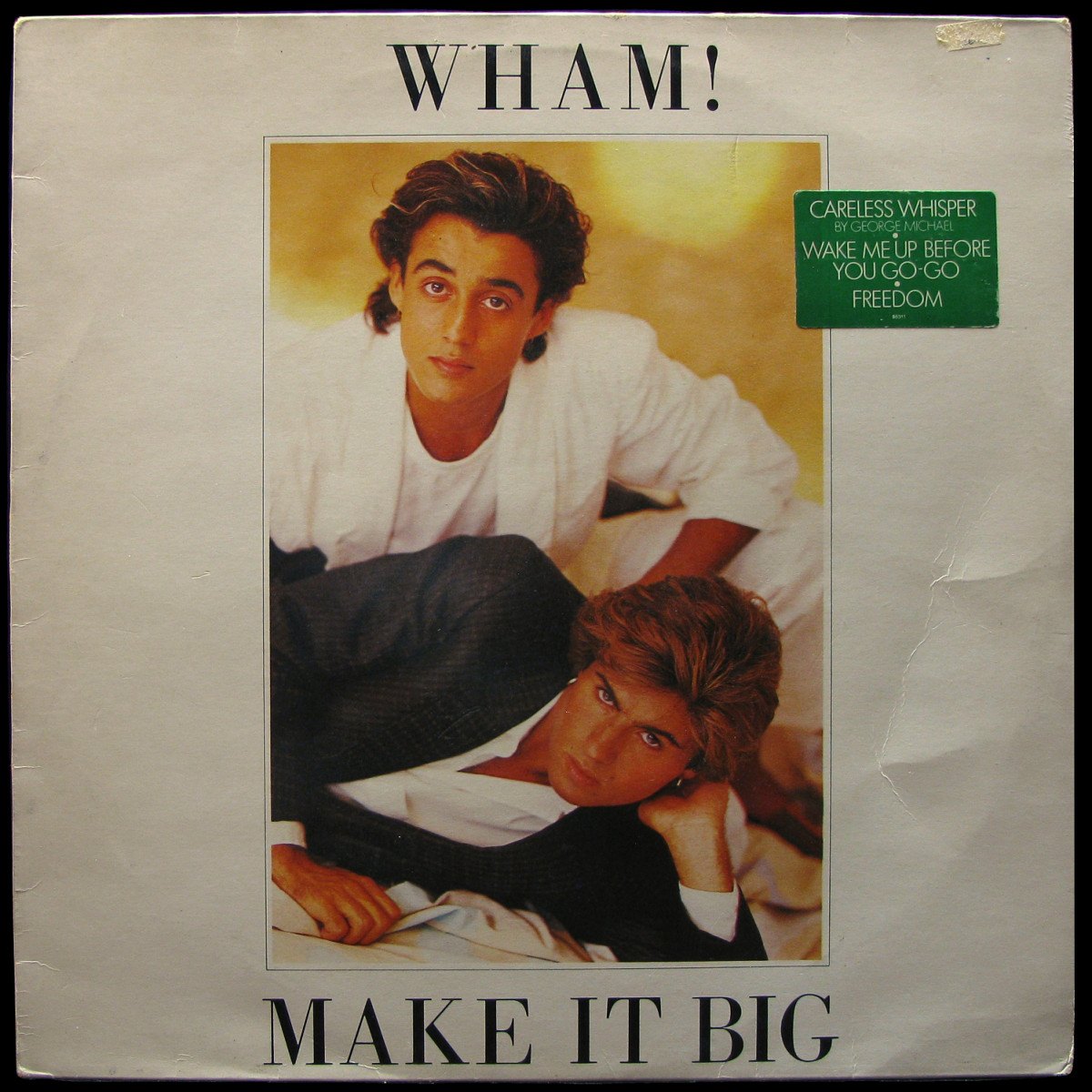 LP Wham! — Make It Big фото