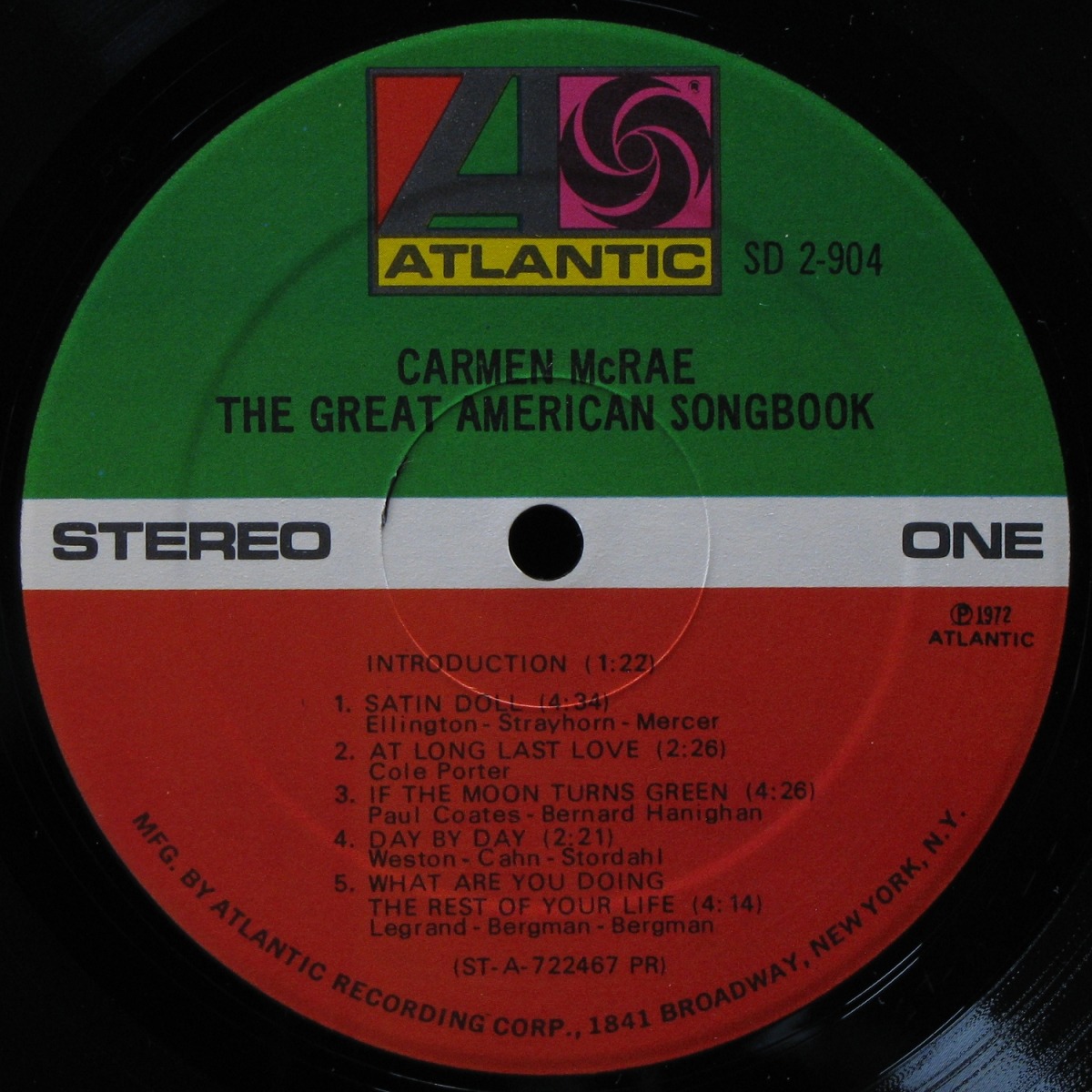 LP Carmen McRae — Great American Songbook (2LP) фото 2