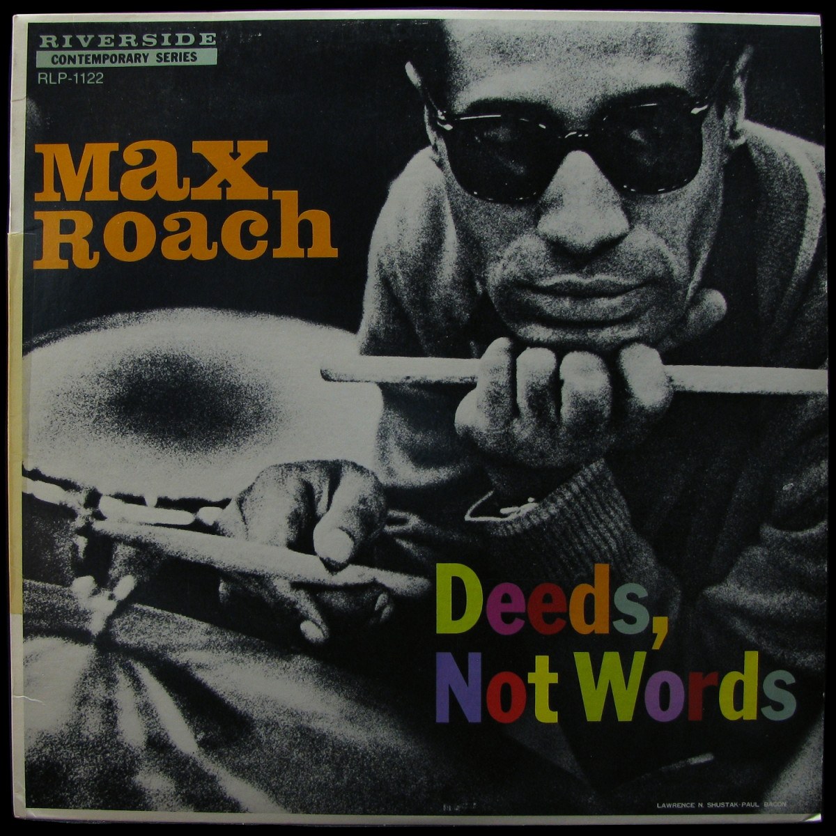 LP Max Roach — Deeds, Not Words фото