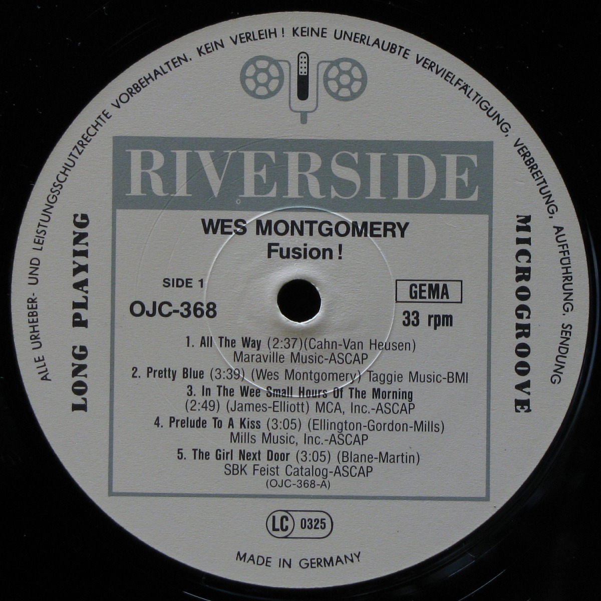 LP Wes Montgomery — Fusion фото 2