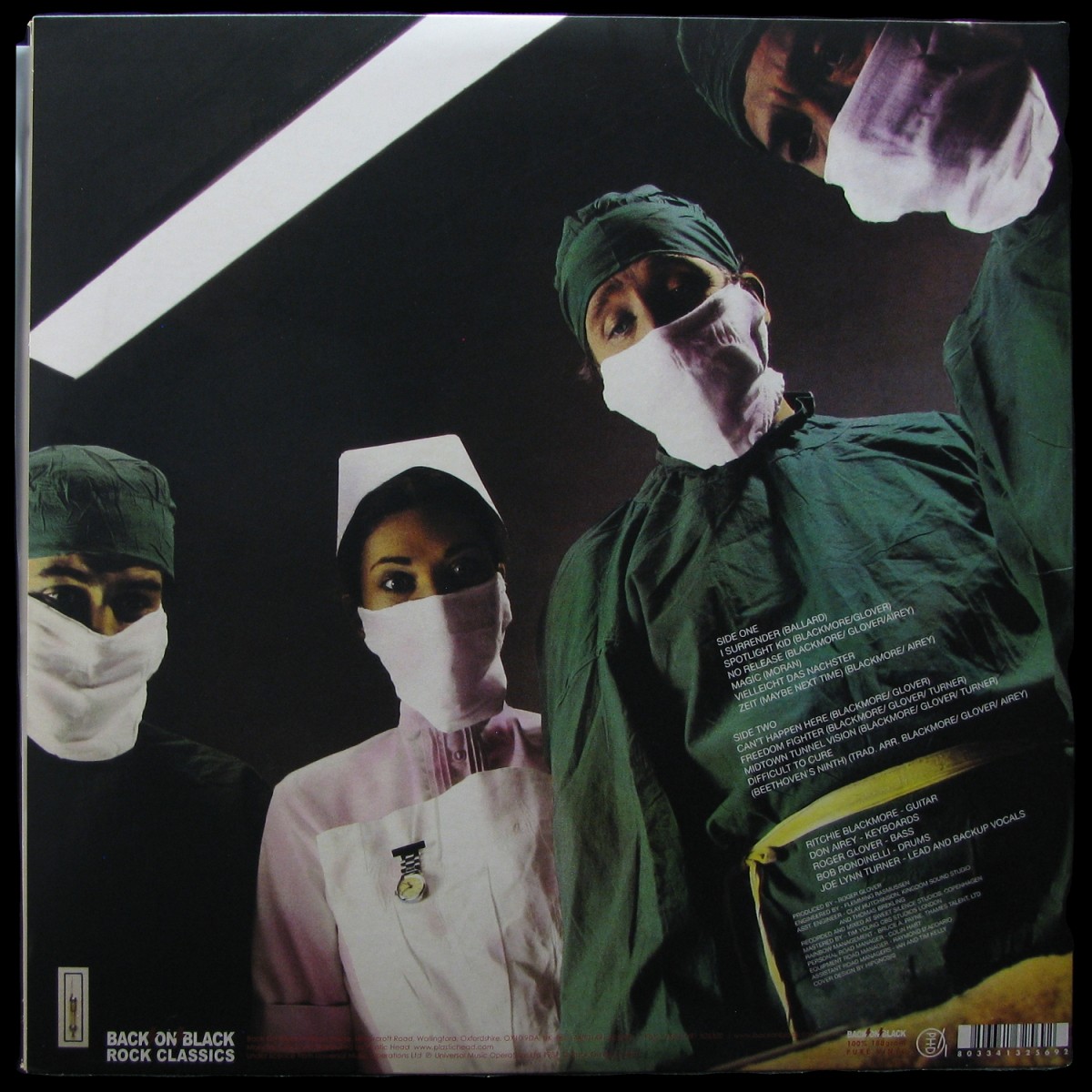 LP Rainbow — Difficult To Cure фото 2