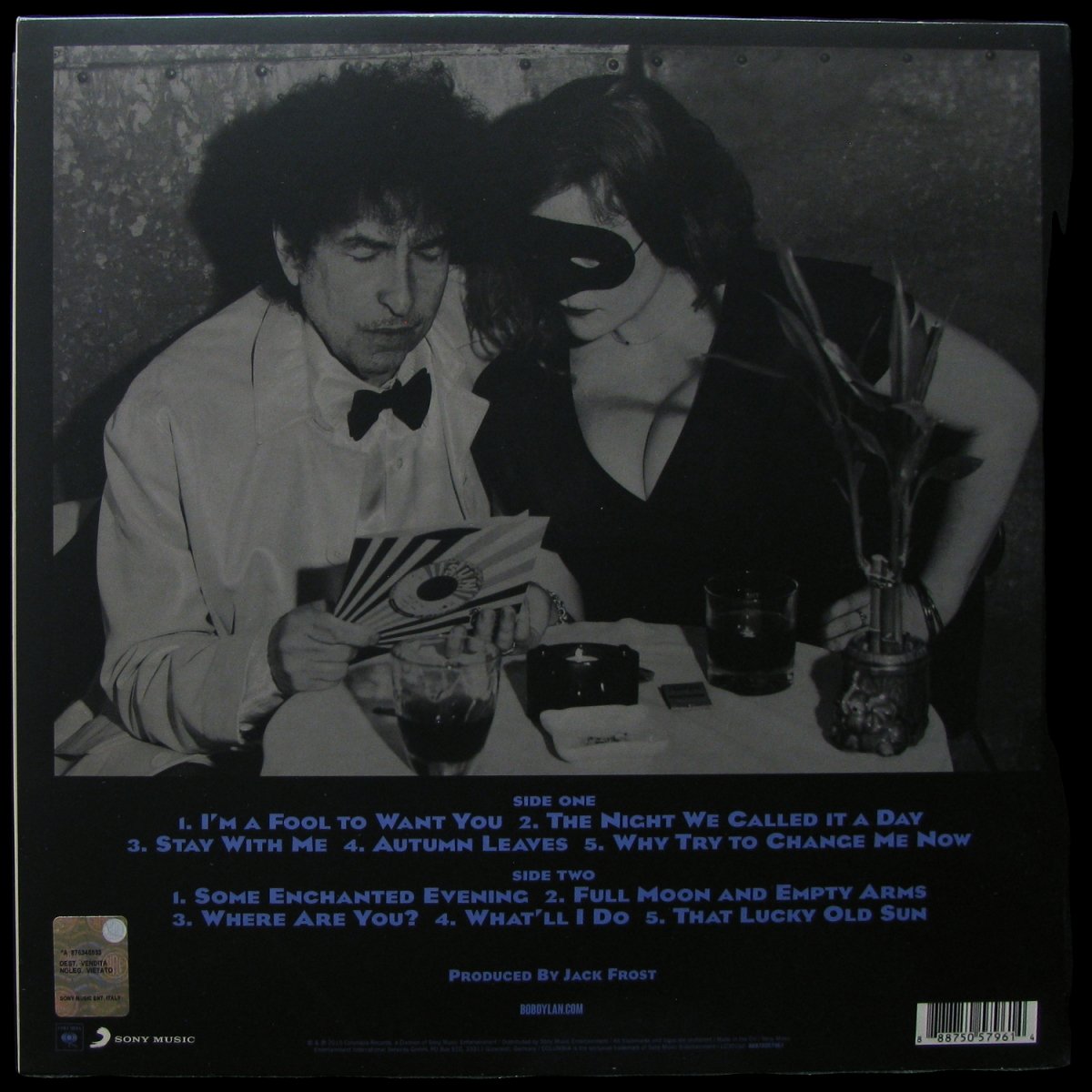 LP Bob Dylan — Shadows In The Night фото 2