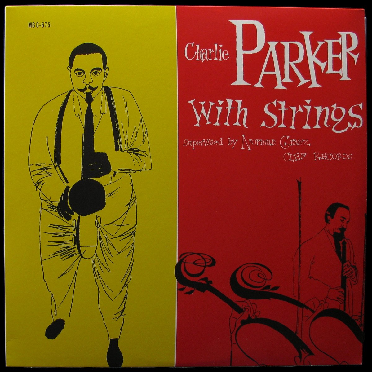 LP Charlie Parker — Charlie Parker With Strings фото