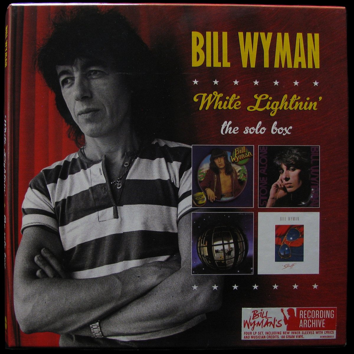 LP Bill Wyman — White Lightnin' (The Solo Box) (4LP Box) фото