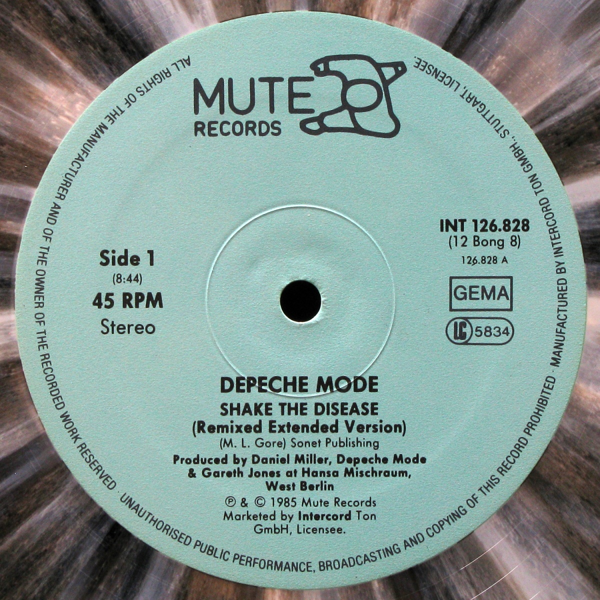 LP Depeche Mode — Shake The Disease (Remixed Extended Version) (maxi, coloured vinyl) фото 3