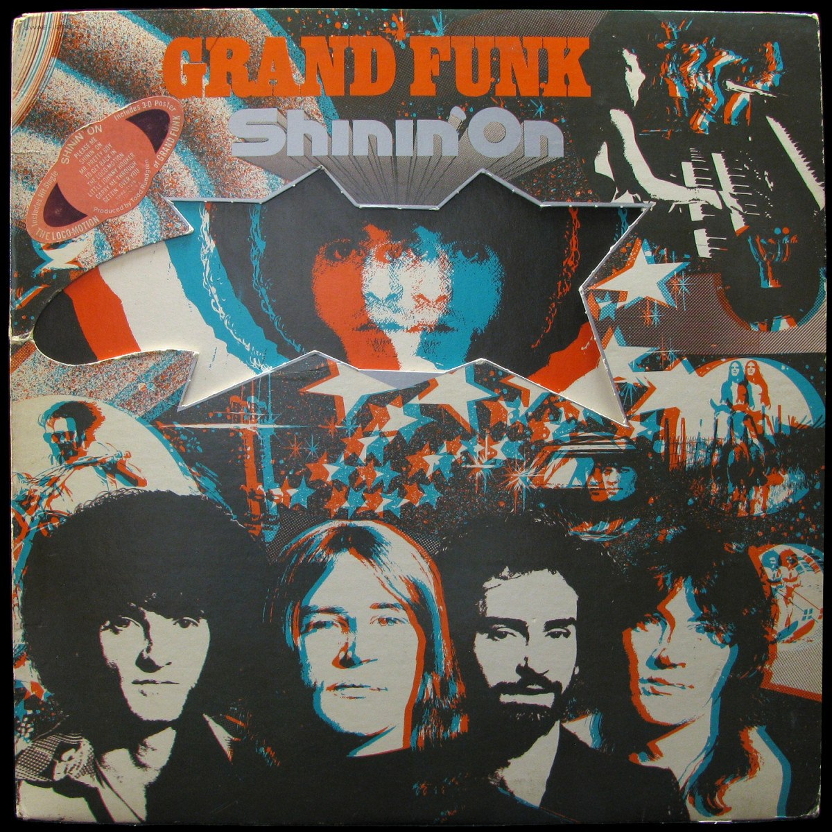 LP Grand Funk — Shinin' On фото