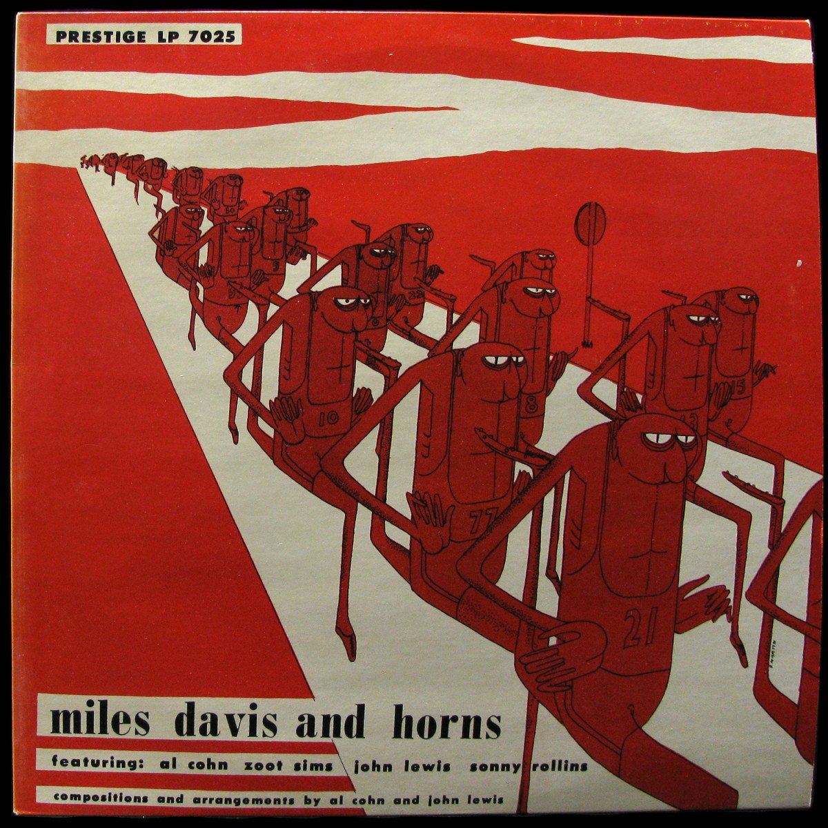 LP Miles Davis — Miles Davis and Horns фото