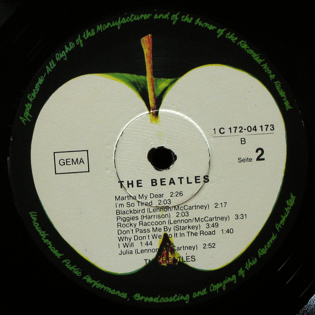 LP Beatles — White Album (2LP) фото 5