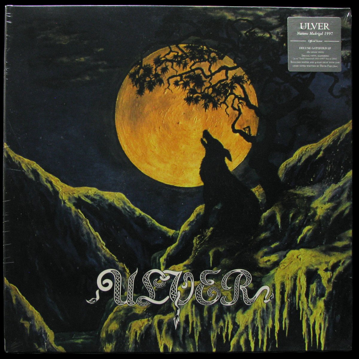 LP Ulver — Nattens Madrigal - Aatte Hymne Til Ulven I Manden (+ poster, + booklet) фото