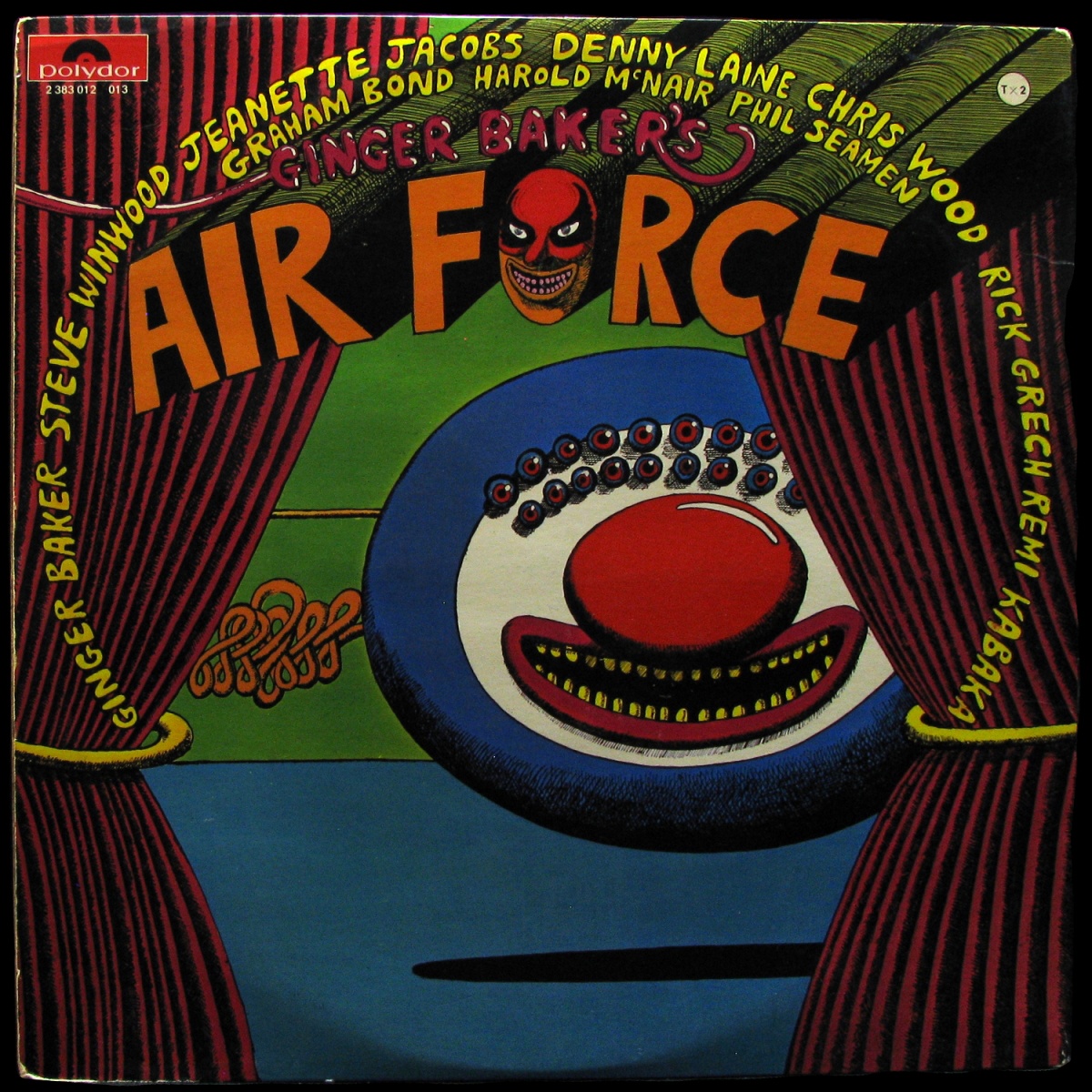 LP Ginger Baker's Air Force — Ginger Baker's Air Force (2LP) фото 2