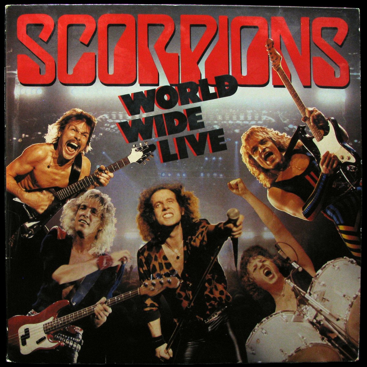 LP Scorpions — World Wide Live (2LP, + poster) фото