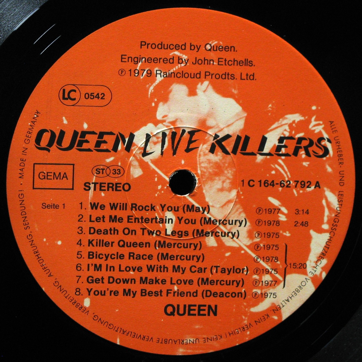 LP Queen — Live Killers (2LP) фото 3