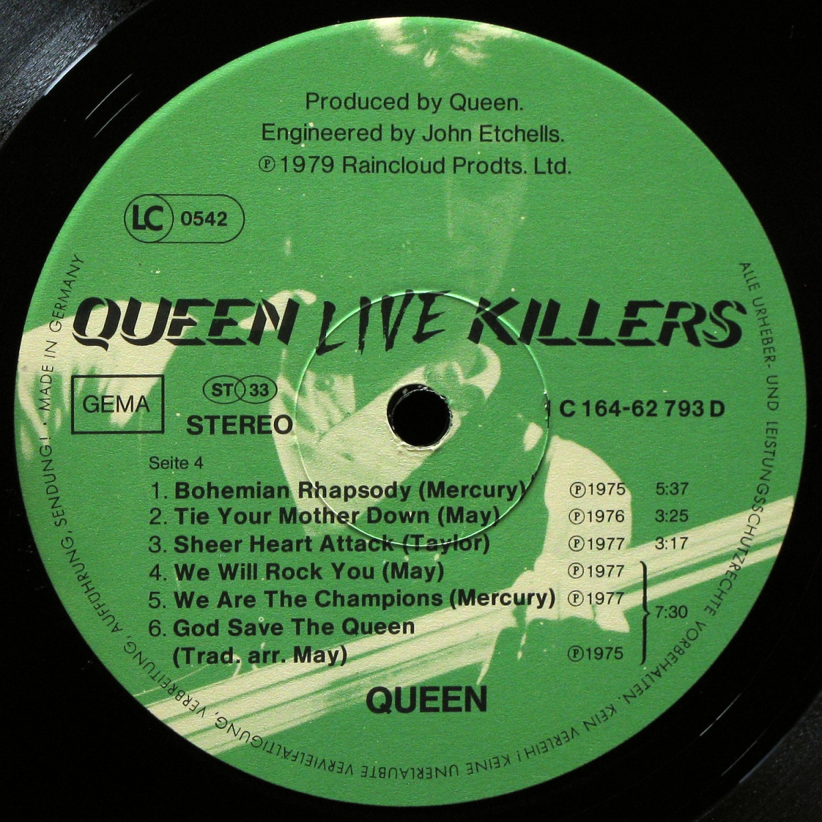 LP Queen — Live Killers (2LP) фото 5