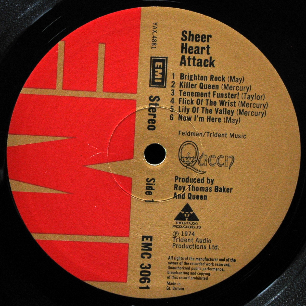 LP Queen — Sheer Heart Attack фото 3