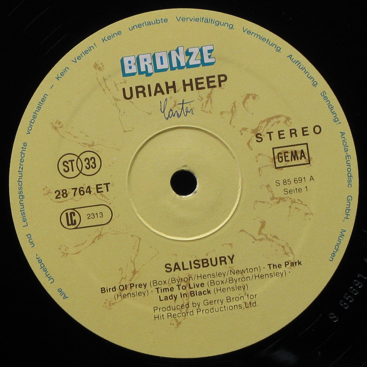 LP Uriah Heep — Salisbury фото 3