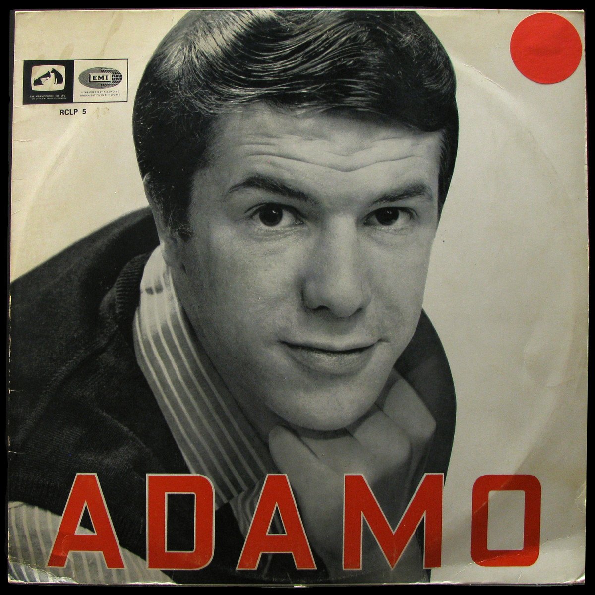 LP Adamo — Complainte D' Un Amour Mort фото