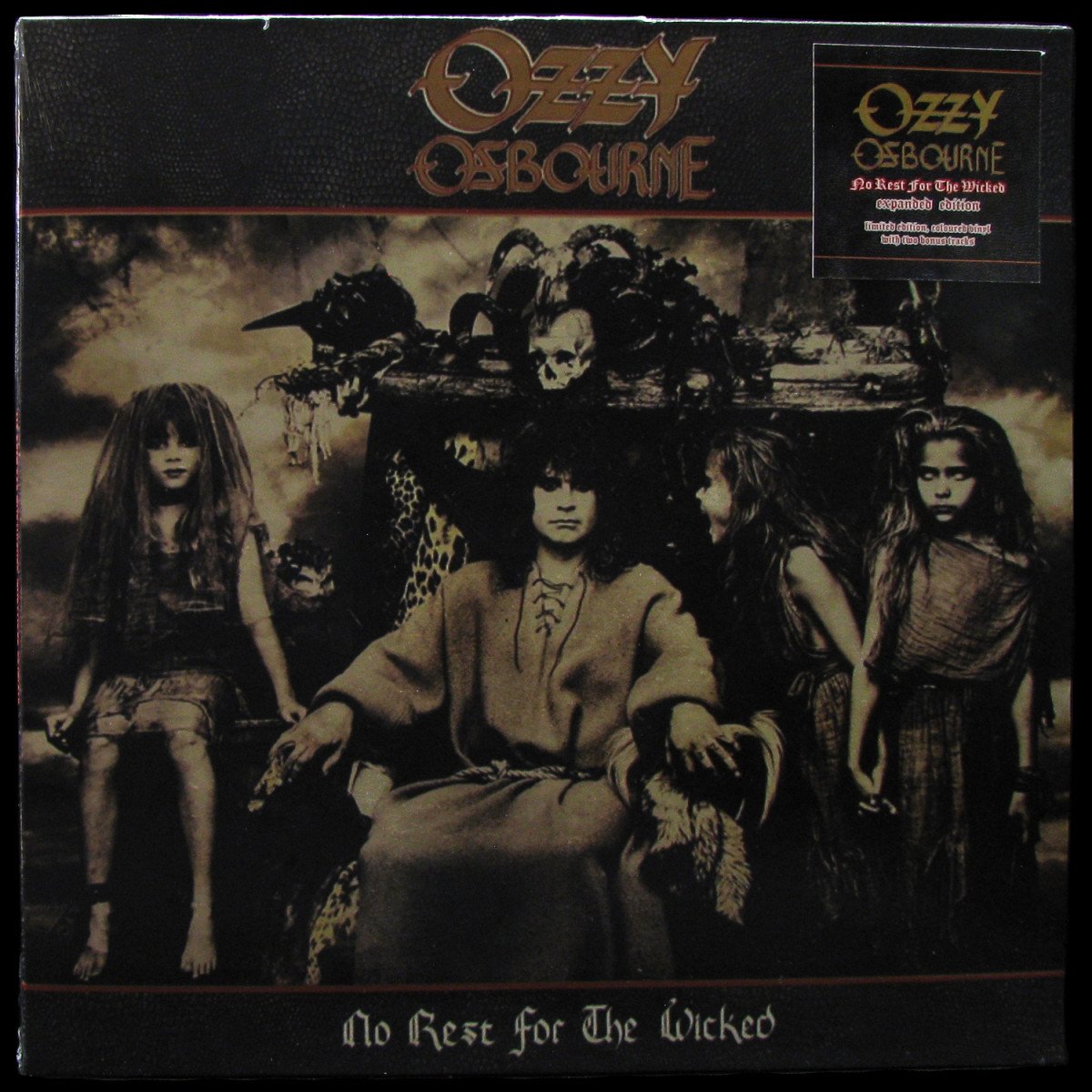 LP Ozzy Osbourne — No Rest For The Wicked (coloured vinyl) фото