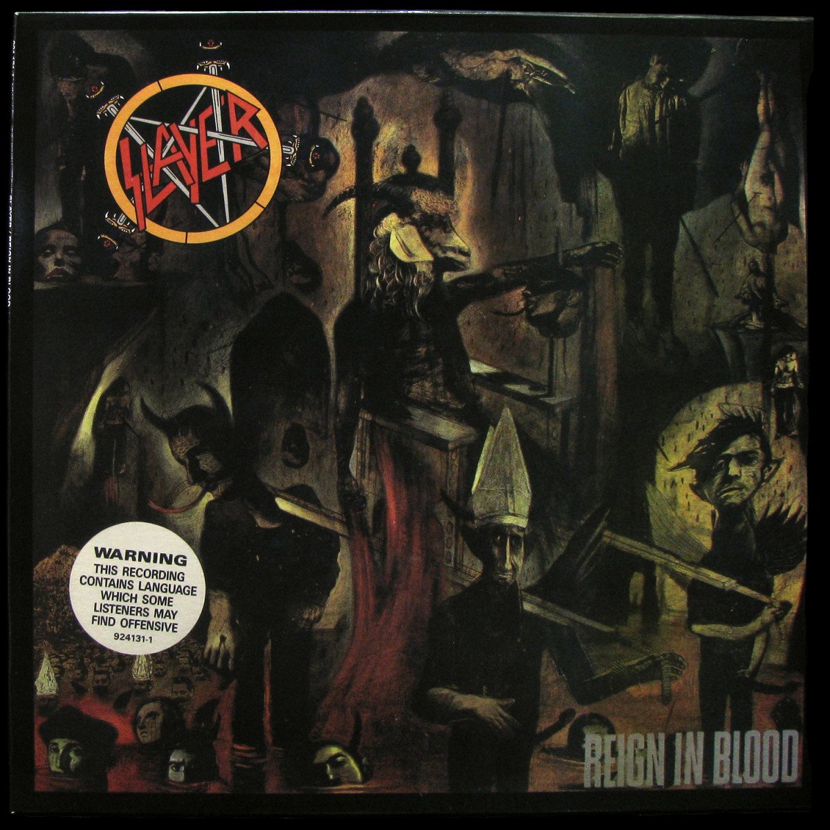 LP Slayer — Reign in Blood фото