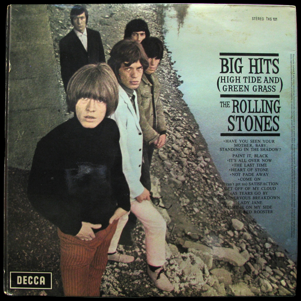 LP Rolling Stones — Big Hits (High Tide And Green Grass) фото 2