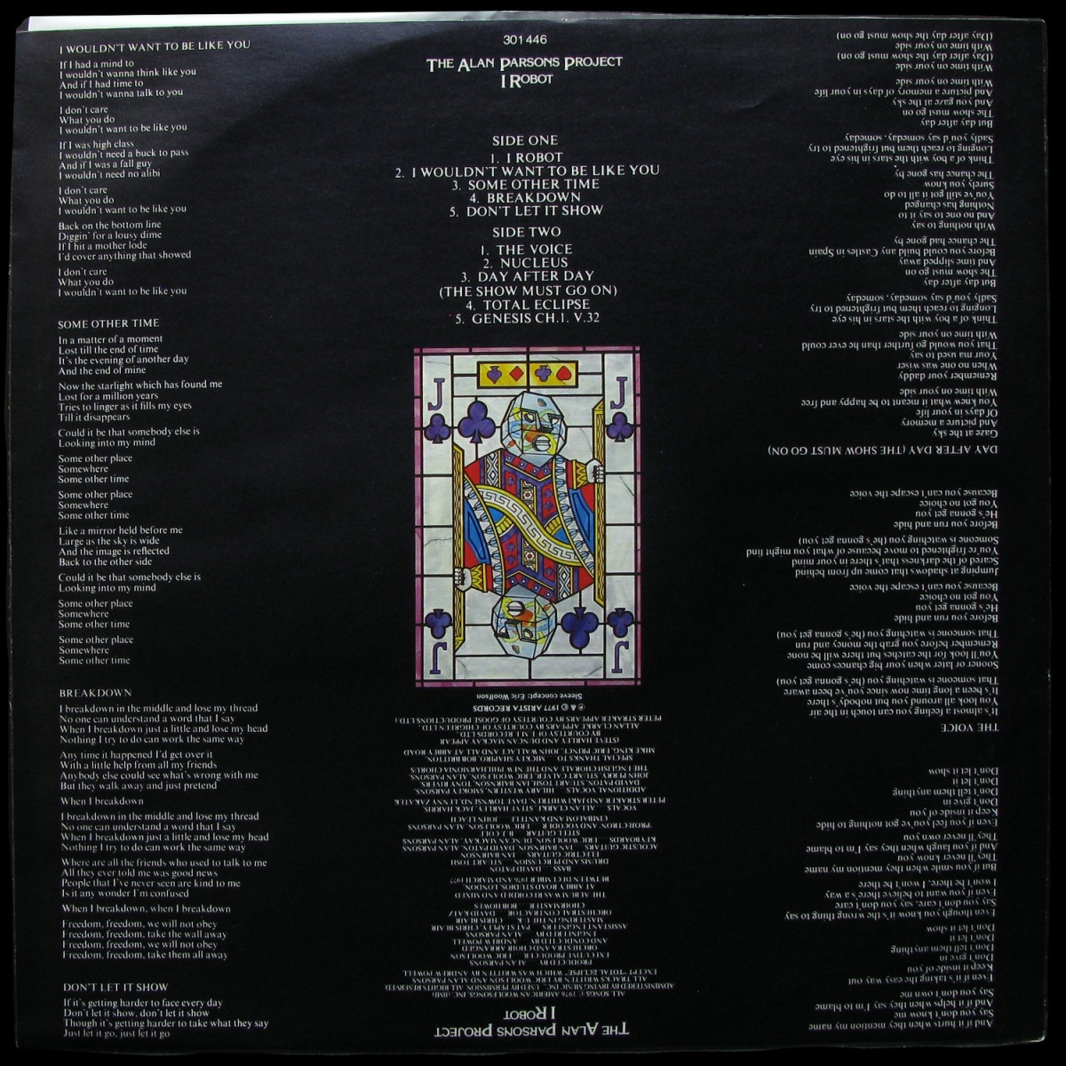 LP Alan Parsons Project — I Robot / Pyramid / Eve / The Turn Of A Friendly Card (4LP Box) фото 4